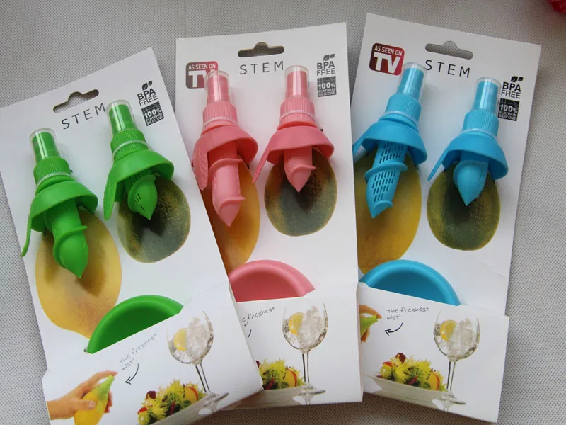 Kitchen Gadgets Lemon Sprayer Fruit Juice Citrus Spray Squeezers Creative Fresh Fruit Juice Tools