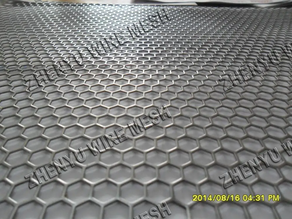 China Zhenyu manufacturer of carbon steel stainless Perforated/Punching holes decorative Metal mesh/ filter steel board for sale