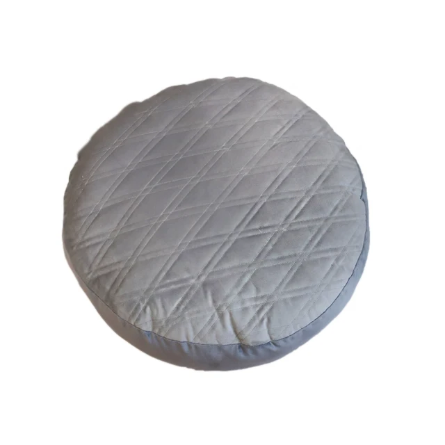 Velvet Ottoman stool with Foam fillings made in chnia cheap seat meditation cushion floor sofa outdoor massage cover