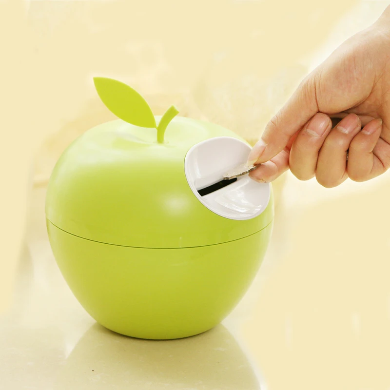 LOOK BACK christmas gift plastic wholesale piggy banks money bank for kids