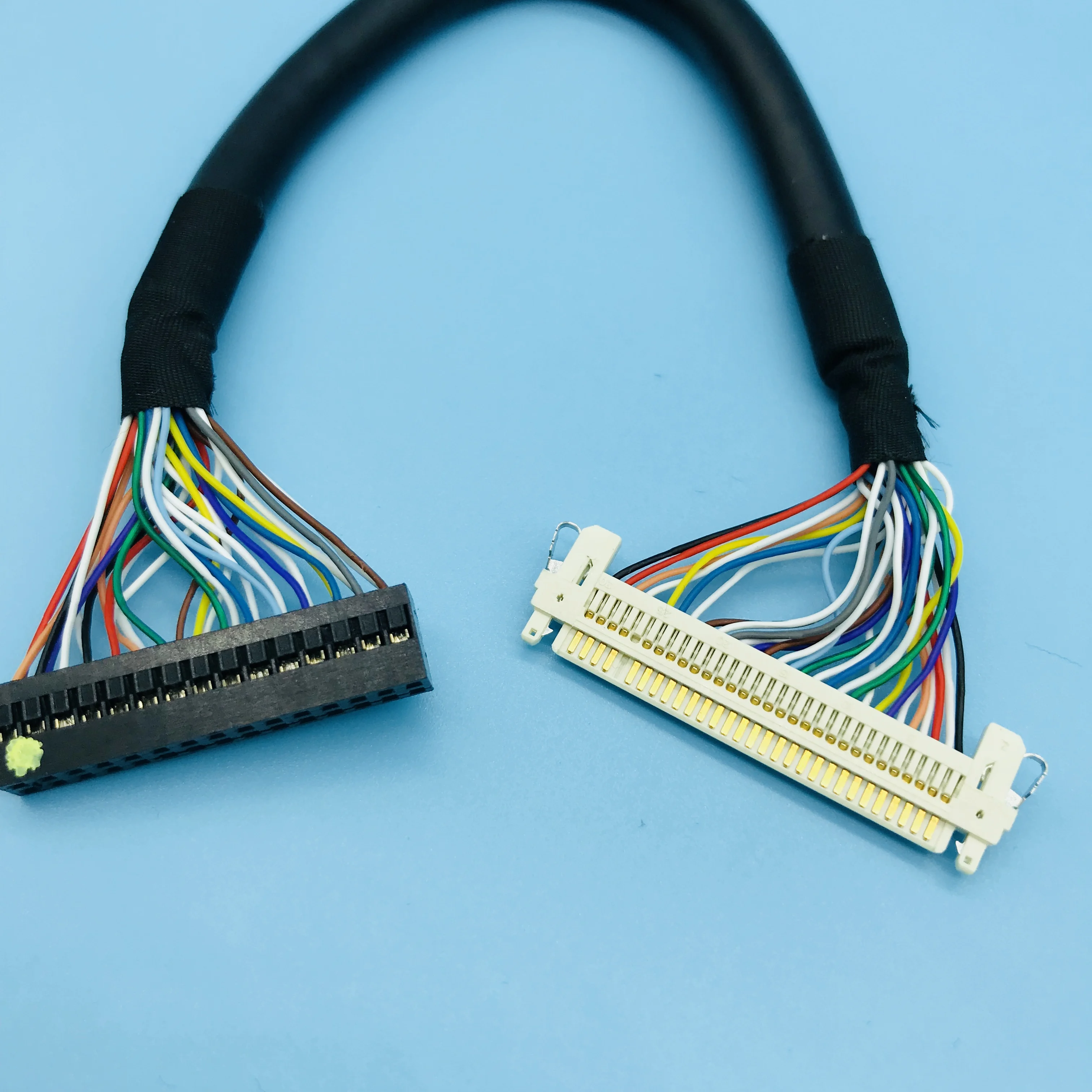 Custom 30pin twisted pair shielding lvds edp cable