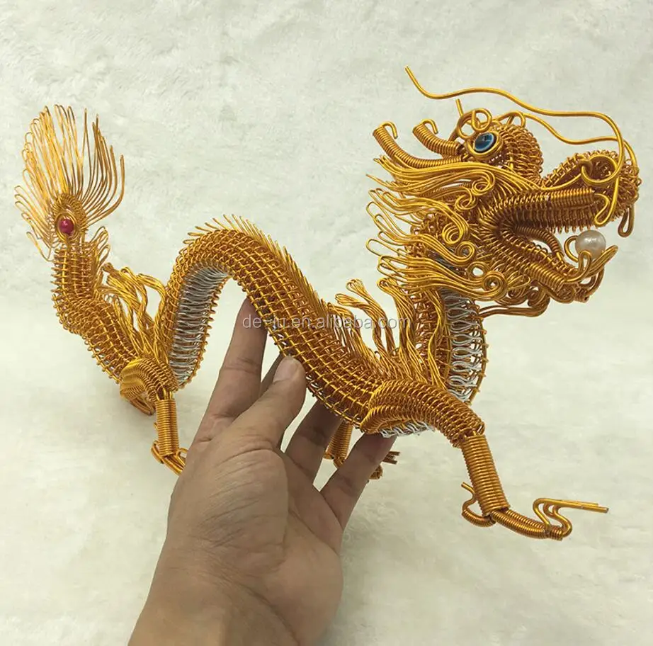 High Quality Nordic Decor National Characteristics Dragon Art Minds Metal Craft