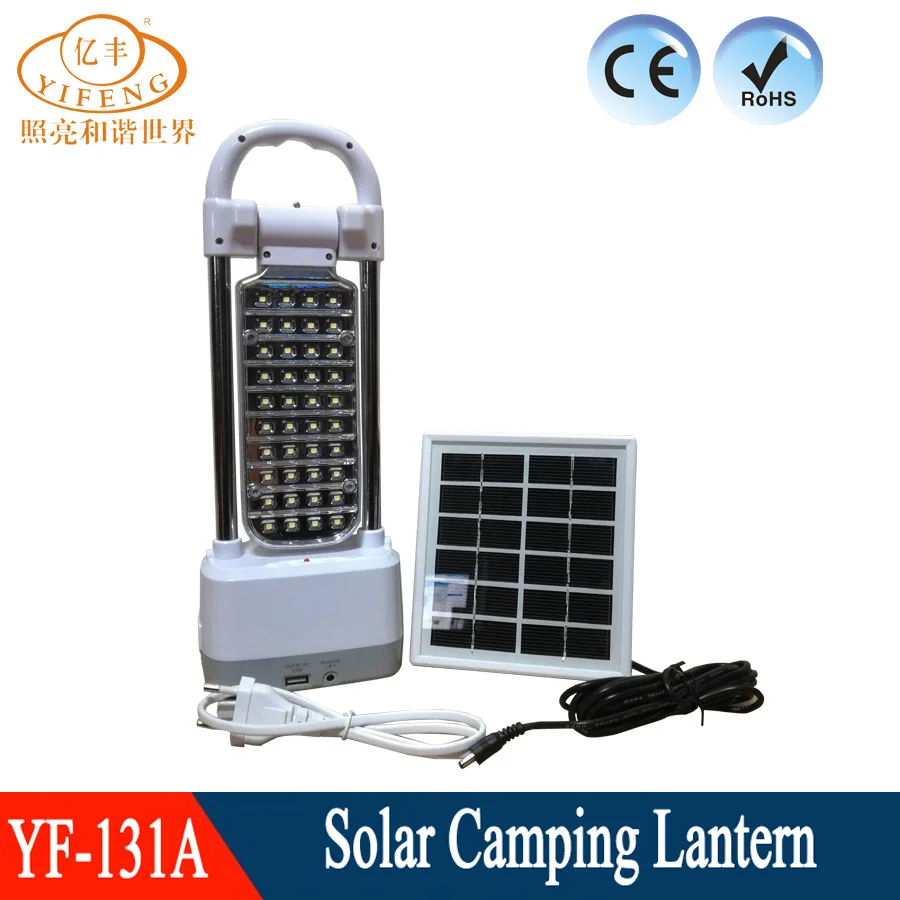
Portable 40LED Rechargeable Lantern Camping Emergency Led Lighting Solar panel Camping Lamp Emergency Lamp lights 