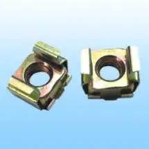 The carbon Steel square washer cup spring shim spring lock washer full thread  zinc steel rod