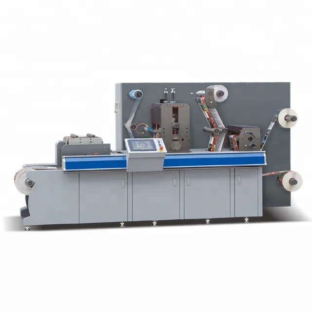 ZM-320 Printed Label intermittent die cutting machine/ /label sheet and converting machine / label finish line