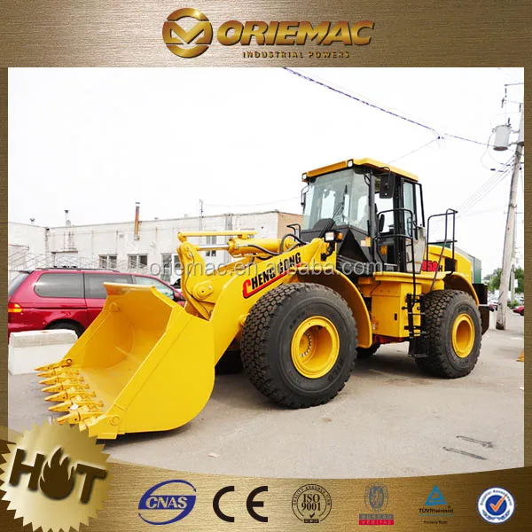 Mauritania sale 5 ton shovel loader with Shang chai engine CHENGGONG CG956C