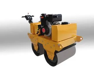 gute brand chinese gasoline single cylinder road roller for sale