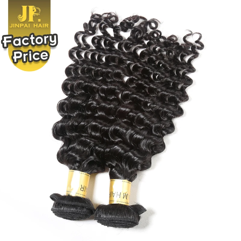JP Hair Deep Wave 2020 Unprocessed Excellent Amazing Indian Hair,deep wave cuticle aligned indian virgin hairr extension vendors