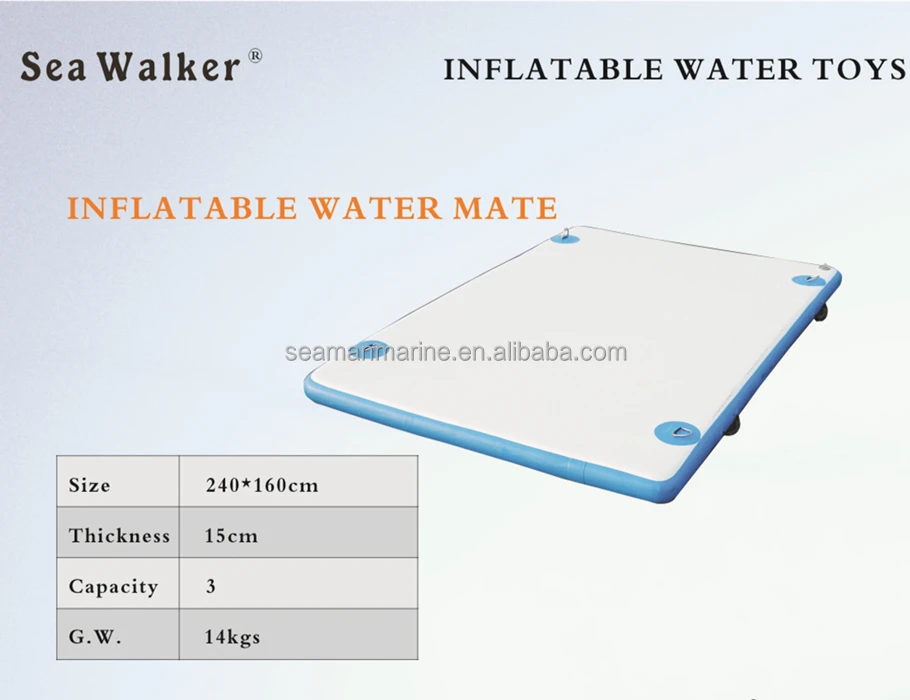 air  mat deck inflatable fishing Magic carpet raft .rowing boats ,paddle boats with CE