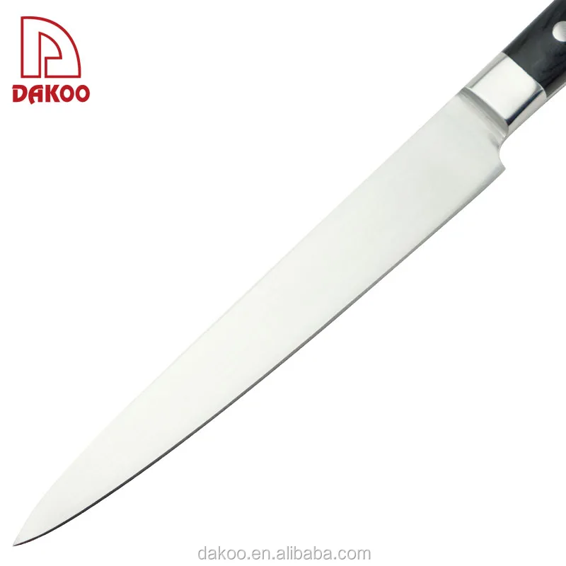 Yangjiang High Quality  13PCS Kitchen Knife Set with Wooden Block and Poultry Scissors 5Cr15Mov Stainless Steel