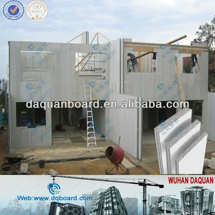 cost saving and space saving polystyrene wall building panel price