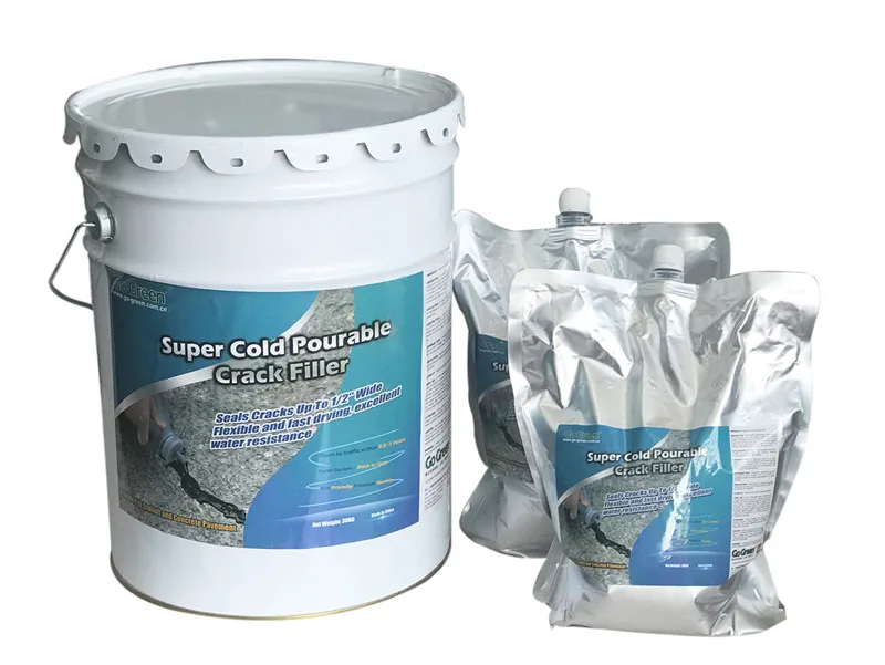 Road joint filler sealer makes crack repair easy