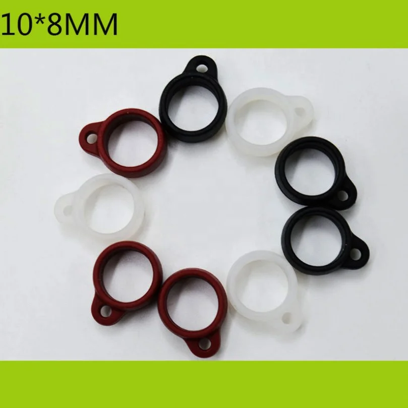 Электронная сигарета силиконовый vape ремешок застежка-молния кольцо декоративное кольцо 10 мм Силиконовое кольцо для подвешивания извилистый е сигалреты