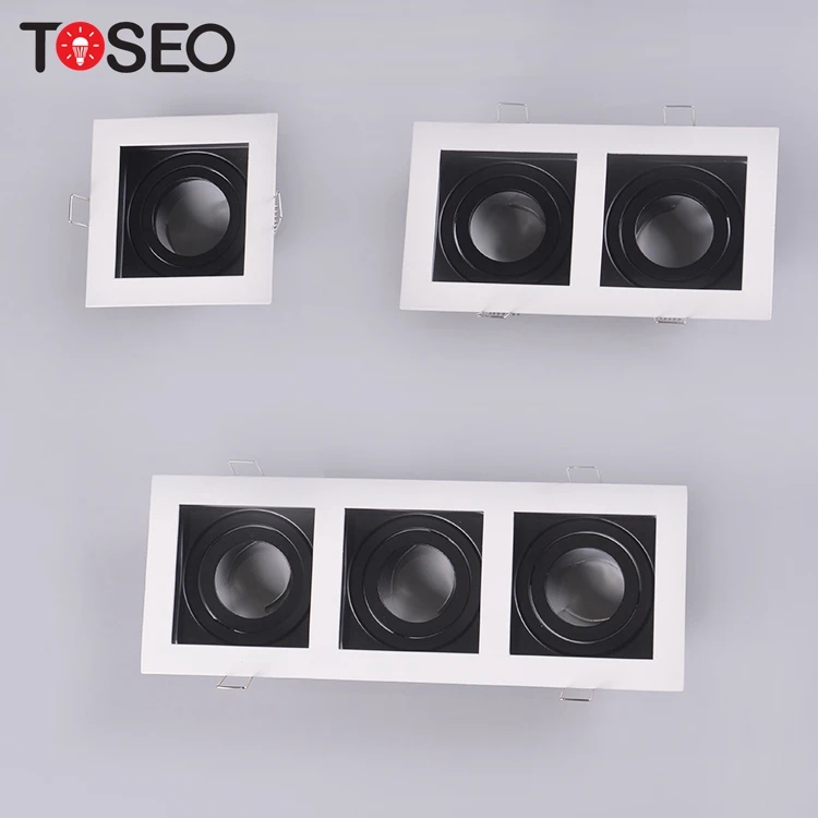 Recessed Dimmable Led Downlight mr16 Die-Casting Alu 5w Led Spot Light Front Replace Bulb Cob  Down Light