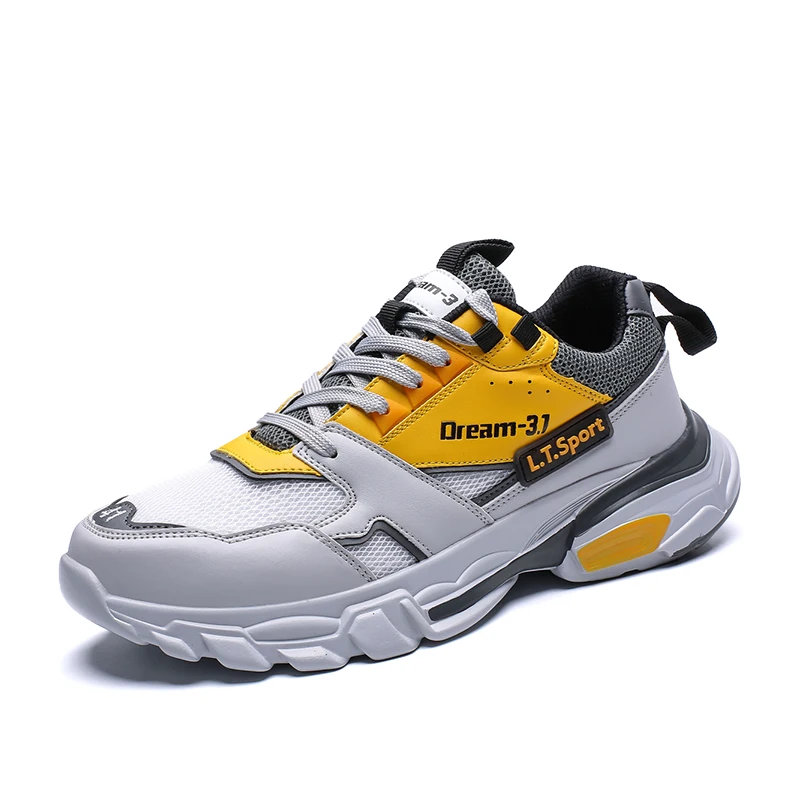 Мужские кроссовки на массивной подошве, спортивные модные кроссовки для прогулок, мужская спортивная обувь, оптовая продажа, мужские роскошные ретро кроссовки