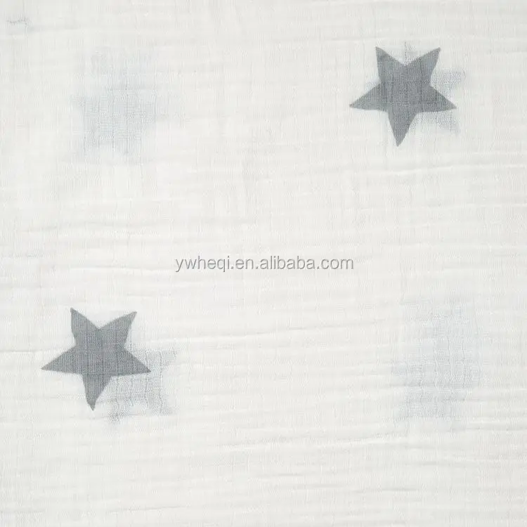 Newborn gift 100% organic cotton baby muslin swaddle blanket