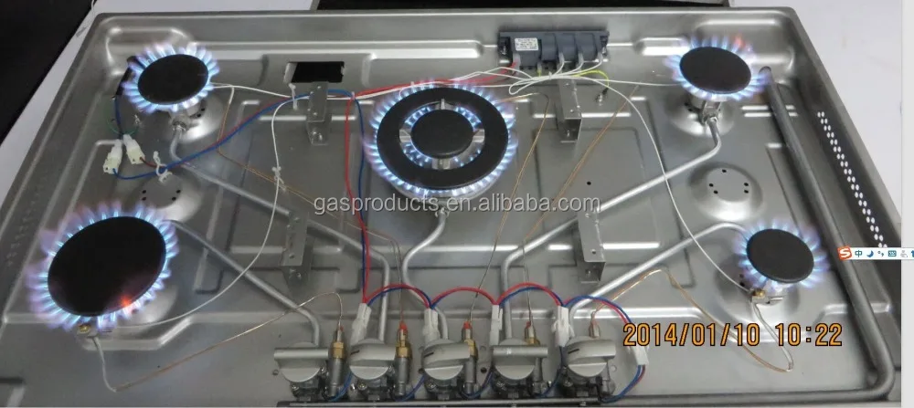 italy gas hob 4 burners gas hobs