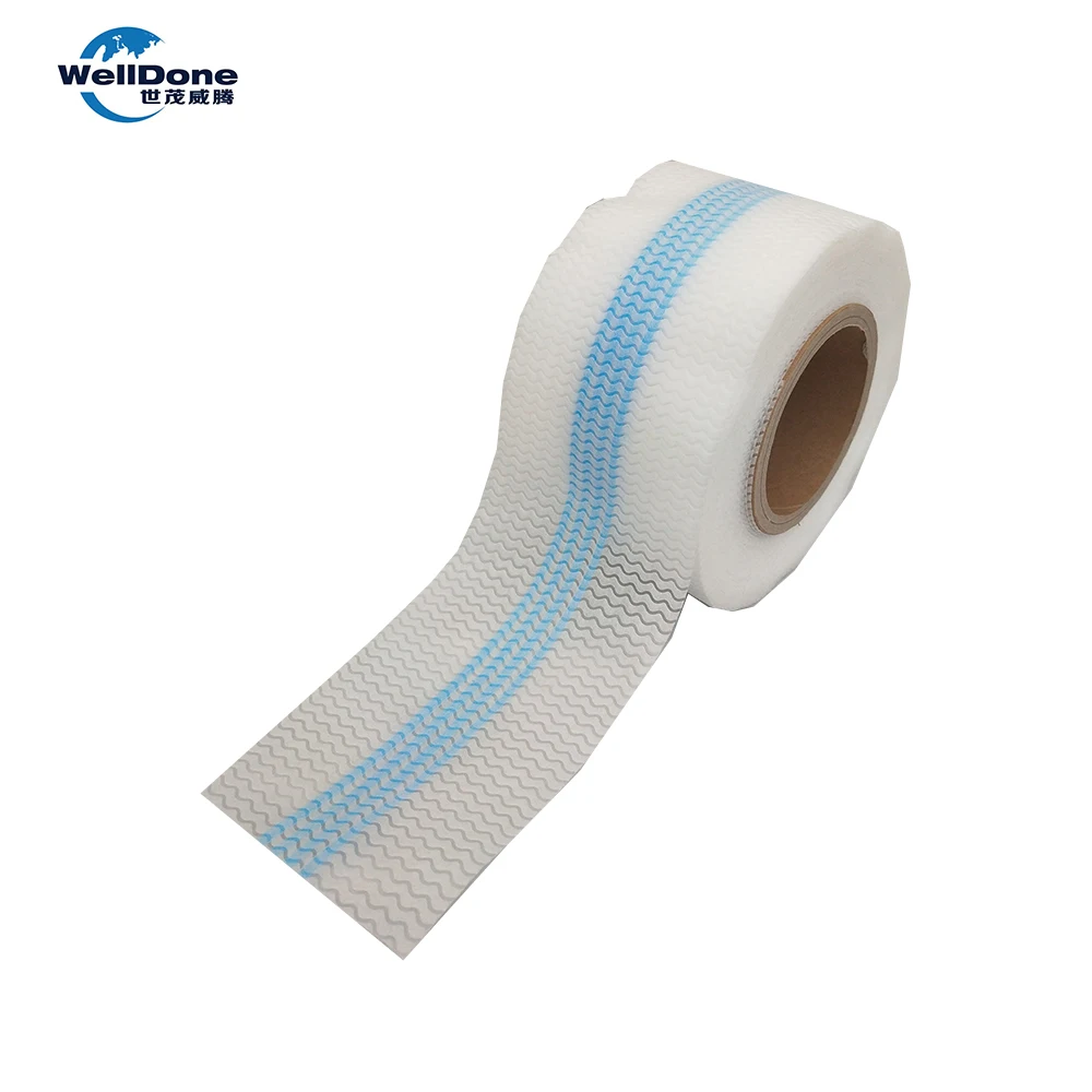 ПЭ двухсторонняя лента подгузник боковая лента система закрытия используется для подгузников сырья