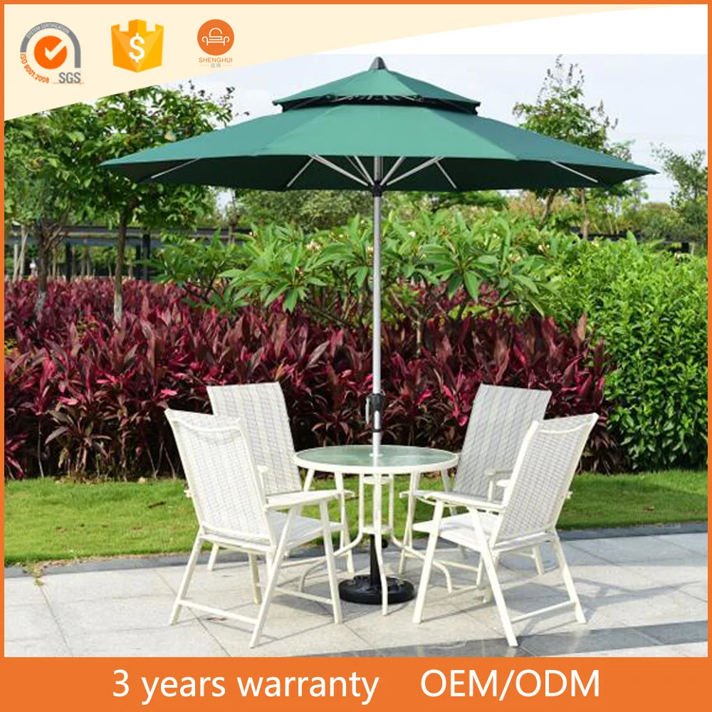 
China Cheap Patio Beach Waterproof Outdoor Garden Terrace Umbrella 