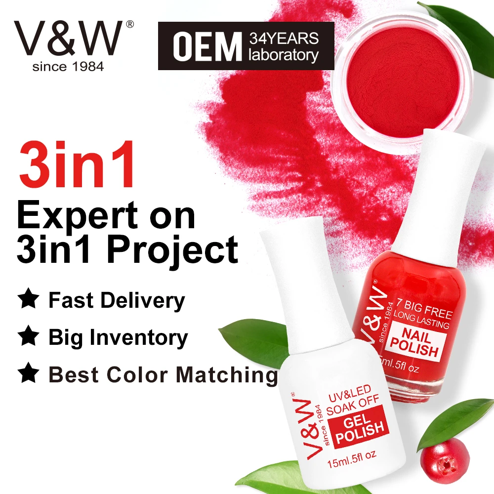 VW Wholesale Dip Gel Powder Fast Dry French Dip Powder Starter Kit Dipping Powder Acrylic Custom Bulk 8oz/16oz/1kg Nail Dipping