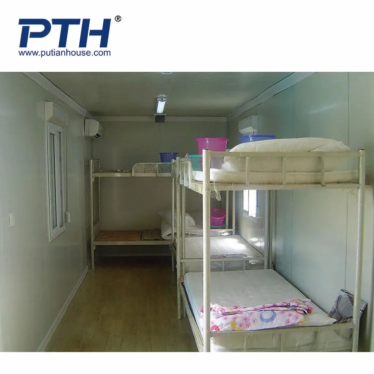 Low cost prefab container house Moduar homes flat pack container homes   storage house