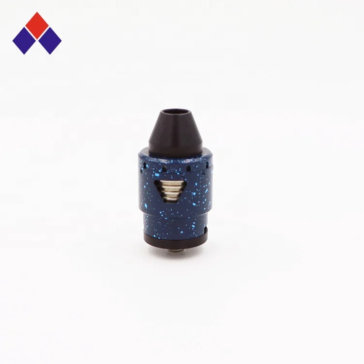 
JHJ Exquisite Electronic cigarette RDA Atomizer 25mm Diameter with POM 810 Drip Tips CNC metal parts for vape atomizer 