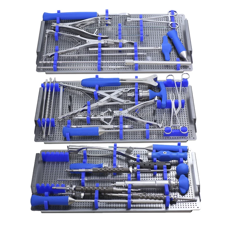 
Less Invasive spinal surgical instruments set 