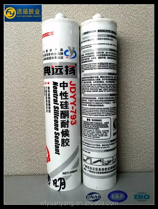 Нейтральный вылечить водонепроницаемый силиконовый герметик окна уплотнения