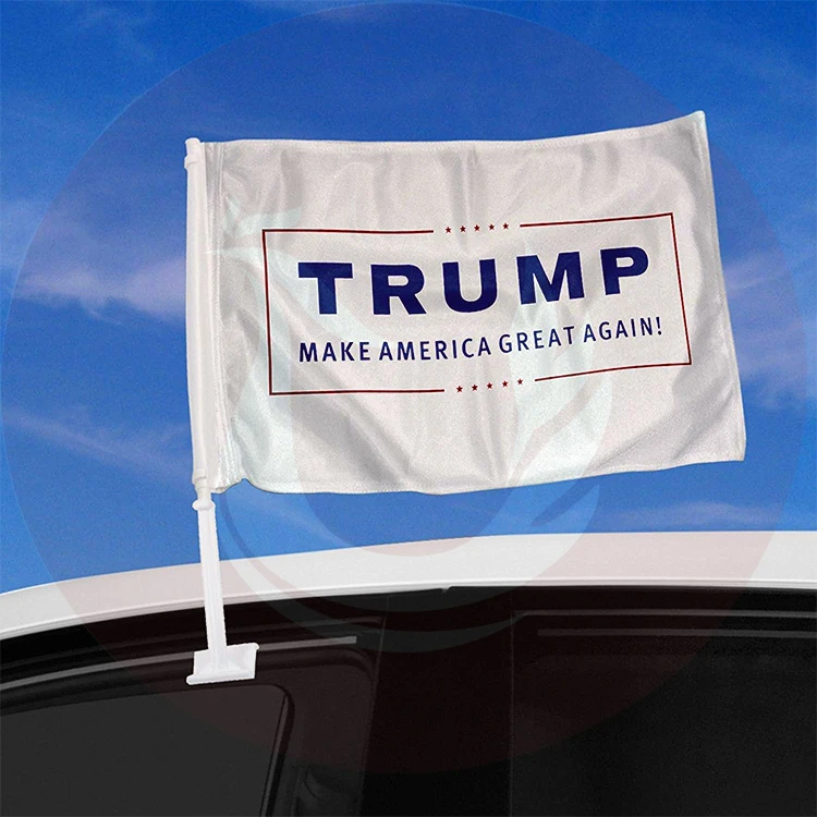 
Custom Double Side 12x18 Inches Trump Elect Car Window Flag 
