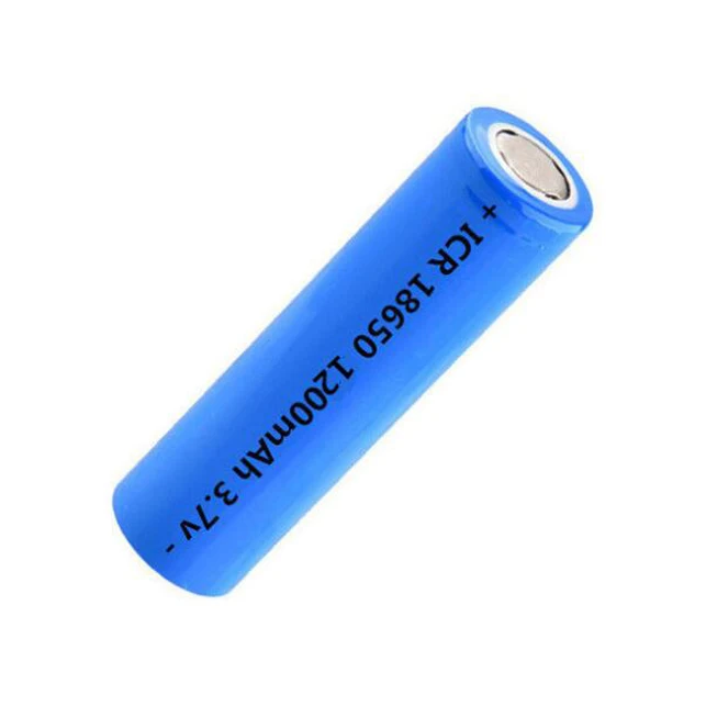 
Rechargeable 18650 Lithium ion battery 3.7v 1200mAh li ion battery cell 