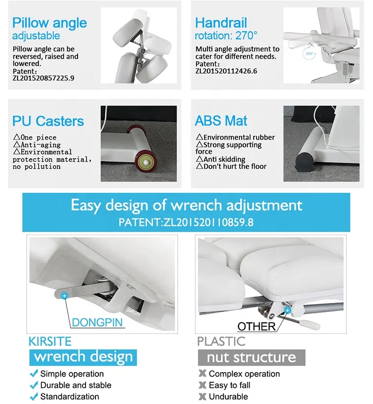 
massage bed aesthetic beauty hydraulic styling barber chair 