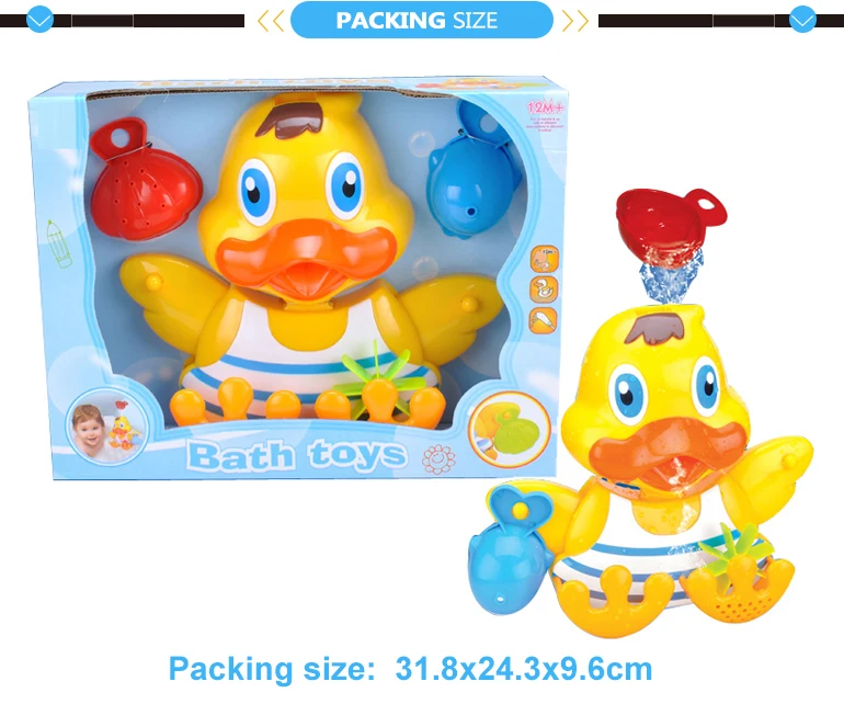 Waterfall toy bath kids shower toys for baby