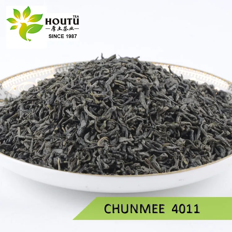 China green tea the vert de chine 4011 chunmee best quality to Morocco market with free ssmple by box packing