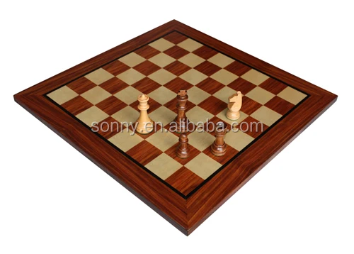 Custom Garden Wood Chess Board Game Set