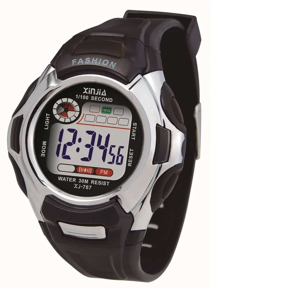 2019 Hot selling fashion watch digital wrist watch 3 atm waterproof