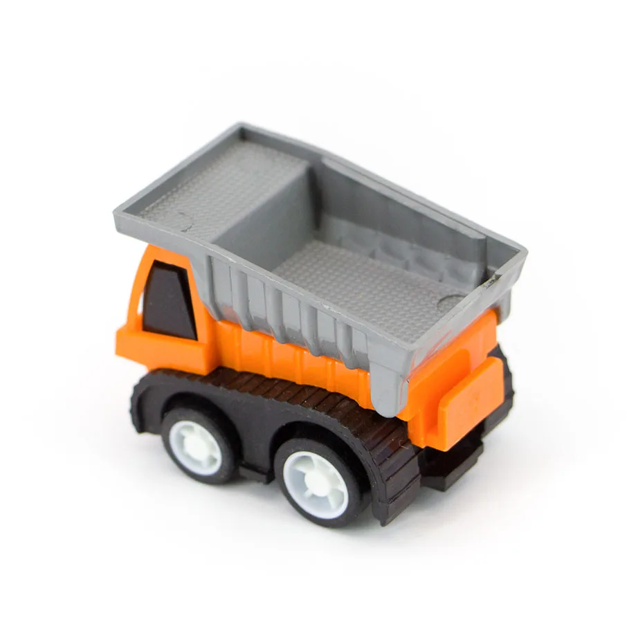 promotional mini small plastic pull back toy truck for boys