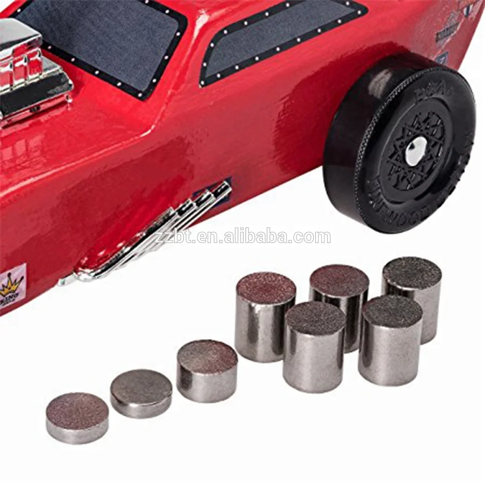 
Pinewood Derby Weights - Tungsten Rods - 8 Pieces - 3 oz. Total 