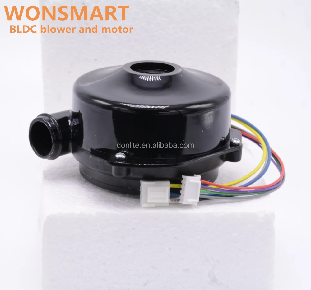 WONSMART 24v Medical Air Blower Duct Brushless Motor with Driver 8kpa High Pressure Centrifugal Blower Fan Ventilation DC 24 Vdc
