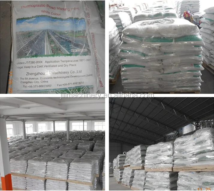 Thermoplastic yellow color road line traffic paint road marking powder