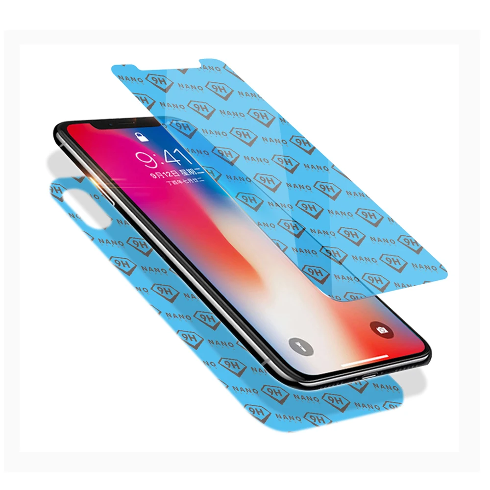 Cheap wholesale Popular Product 2.5D 9H Mobile Phone Nano Glass Screen Protector Film For Iphone 11 12 13 Mini Pro Max