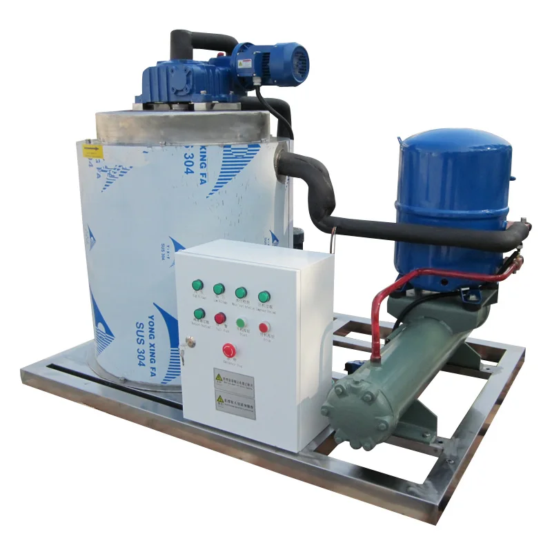 
2018 ice machine for fishing boat Flake Ice Machine on boat 3 Ton 10 tons flake ice machine seawater industry for sales Supermarket flake Ice Making Machine ice maker plant