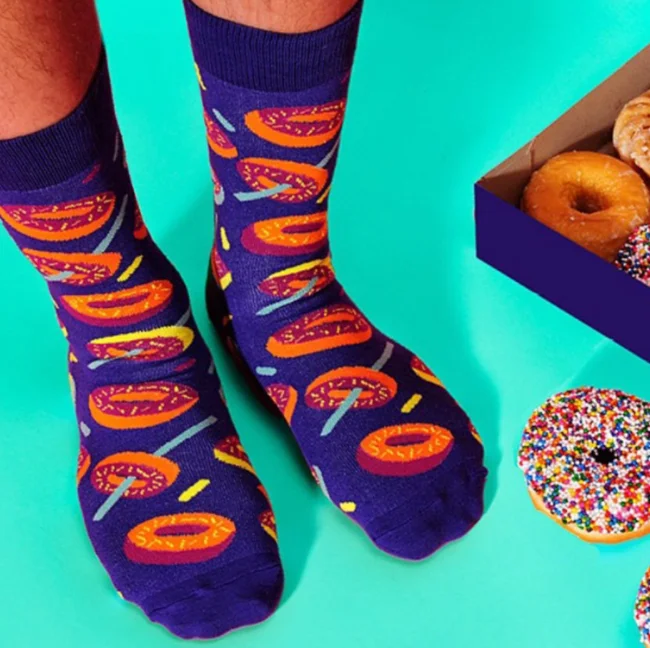 Милые хлопковые Модные женские носки для девочек с авокадо десертом яичницей едой и яблоком