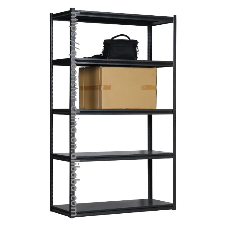 QS-MSR01 metal rack storage shelf metal shelf  5-layer light duty metal storage rack shelves