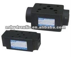 Yuken MP of MPA-01,MPB-01,MPW-01,MPA-03,MPB-03,MPW-03,MPA-04,MPB-04,MPW-04,MPA-06,MPB-06,MPW-06 modular pilot check valve