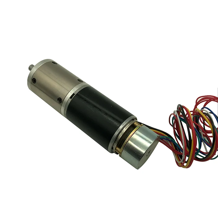 Size 42mm Planetary Gearbox Bldc Motor Geared Brushless Dc Motors Option With Brakes Encoder Driver/Controller Integrated