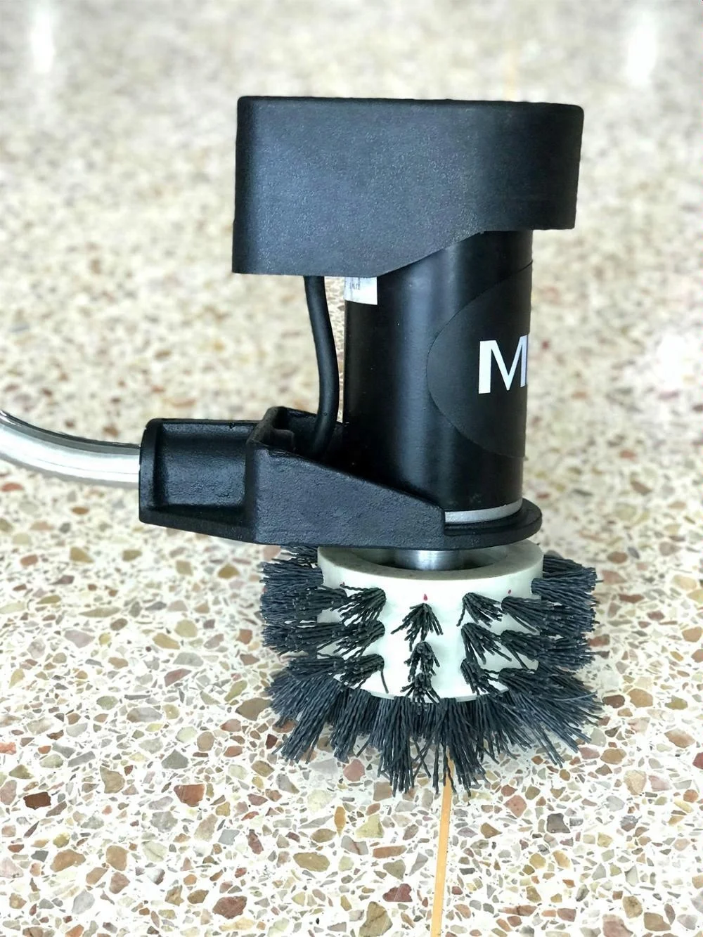 MLEE6 Manual Handy Floor Corner Stairs Cleaning Machine Handheld Cable Electric Small Floor Scrubber