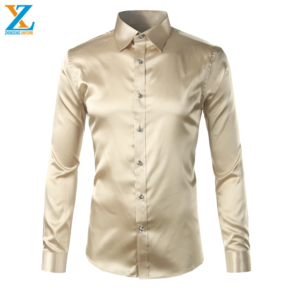 Famous brand shirts French Cuff cut away dress shirt for men