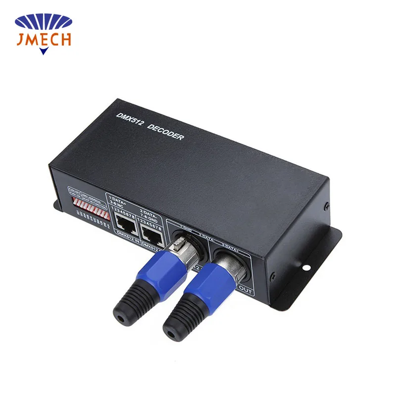 RGBW 4 канала DMX контроллер dmx-декодер DMX512 PWN LED контроллер