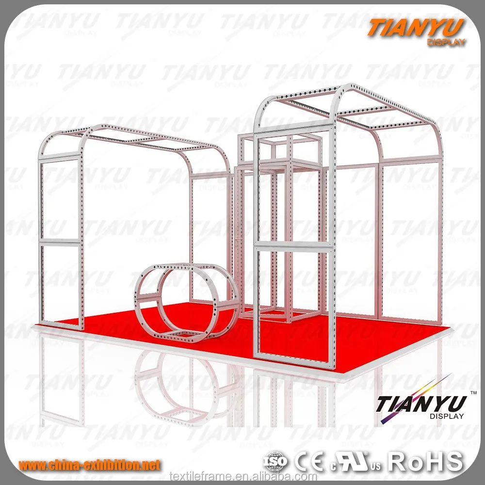 
Hot 3x3 customized modular aluminum frame exhibition booth made in china 