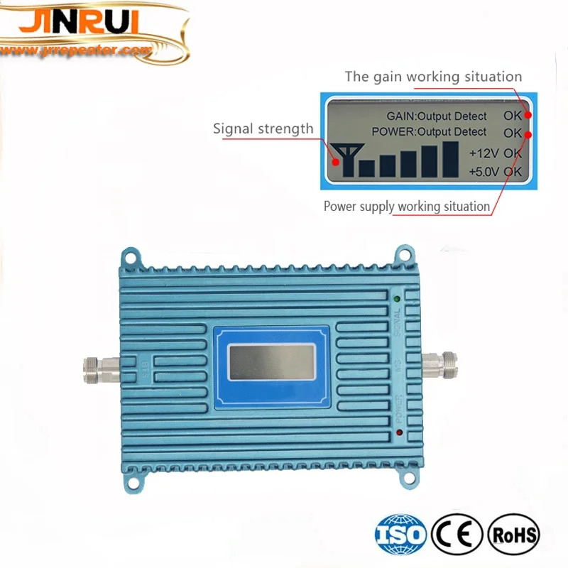  Повторитель CDMA 850 МГц CDMA980 ретранслятор 70 дБ LTE UMTS GSM повторитель сигнала мобильного телефона усилитель